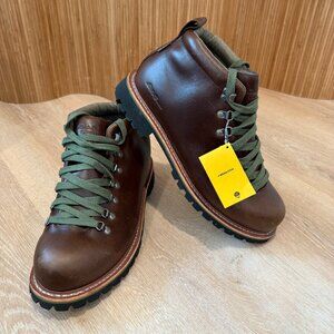 Eddie Bauer Waterproof Hiking Boots - Brown Leather - Size 13